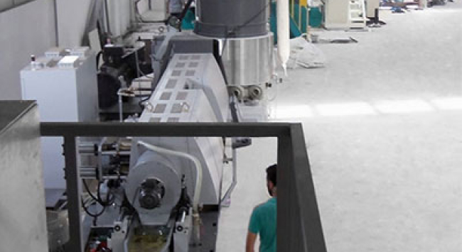 plastic recycling machine installed by POLYSTAR in Algeria